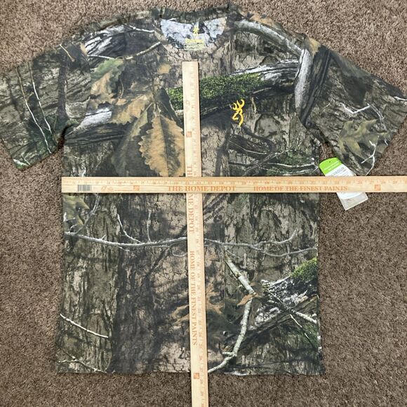 NWT Browning Wasatch Mossy Oak SS Hunt Outdoor Men's Shirt Size Medium - Picture 3 of 8